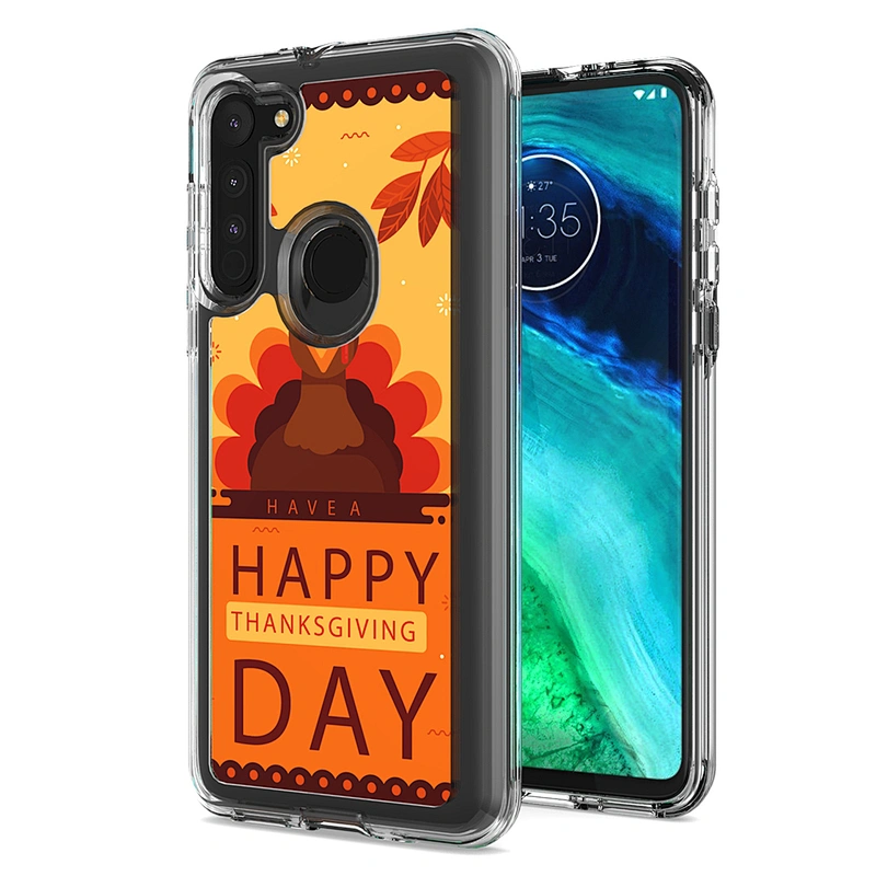 Top selling mable printed phone case with customized images for Motorola Moto G8