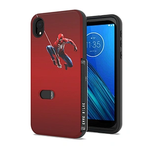 Custom card slot cover cell phone case for Moto X5 G6 Play G7 Power Supra E4 Plus E5 Play Plus E6