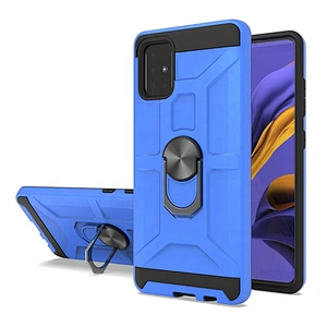 360 ring kickstand mobile cover anti shock proof phone case For SAMSUNG A51 A21 A11 S20 PLUS