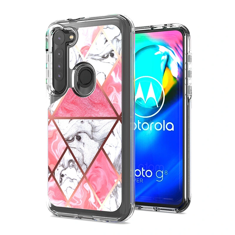 Customized Pattern Marble IMD Craft Phone Cases For Motorola One Fusion Plus E6S G9 Plus Power G 5G PLUS