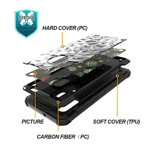 Mobile Back Cover TPU PC OEM Diamond Phone Case For Samsung A20E Note 10 Pro A20 A30 A50