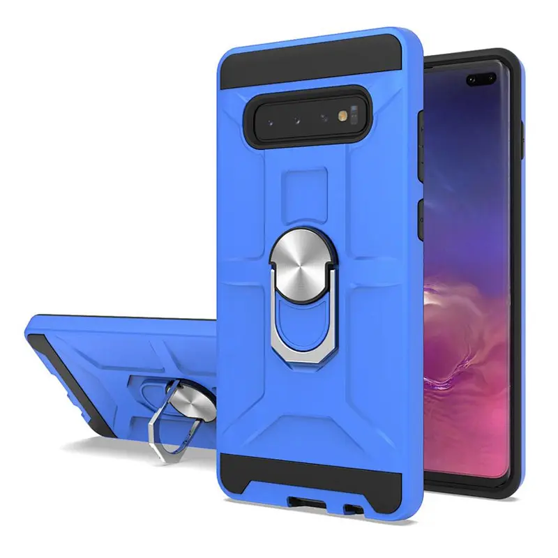 Hot selling 2 in 1 shockproof Kickstand cell phone cover For Samsung S10 S10plus S10e