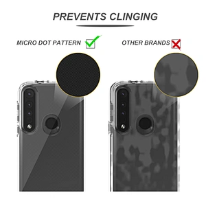 Transparent High Clear Back Mobile cell phone cover For Motorola Moto G8 E7 G8 Power lite E6S