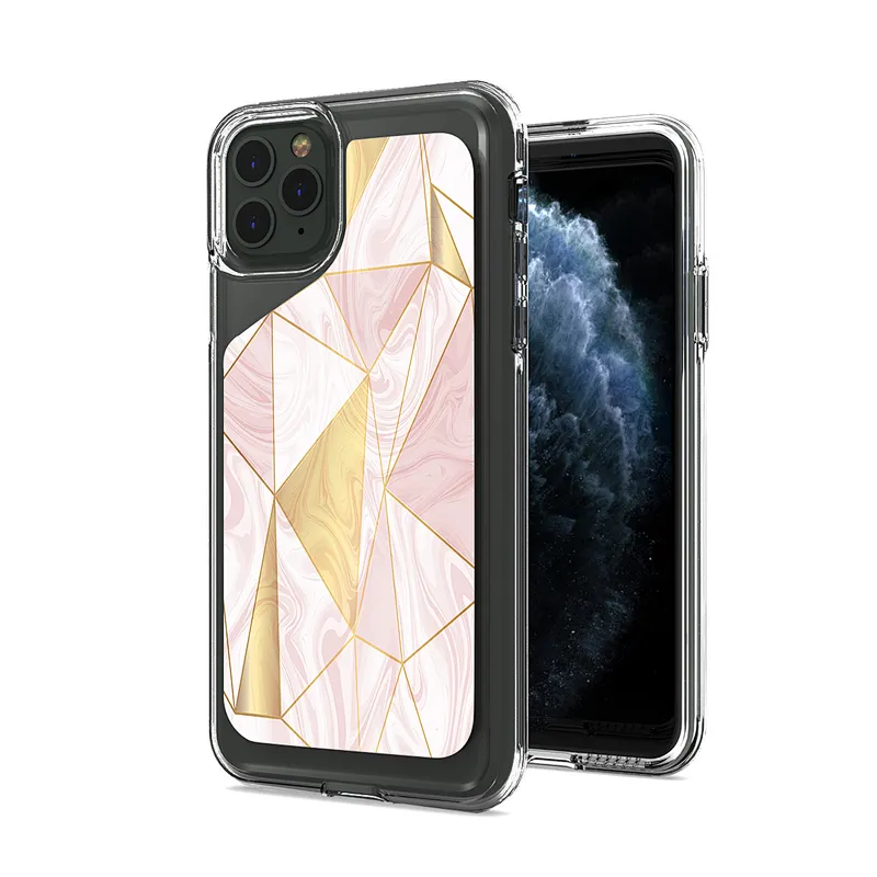 wholesale china supplier custom IMD marble phone case for apple iphone 11 pro max For iPhone 12