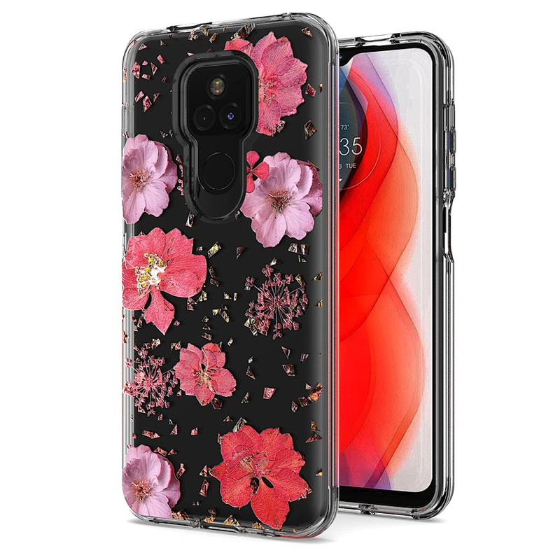 Fashionable mobile back cover case with oem printing designs for Mototola G Power Stylus Play 2021