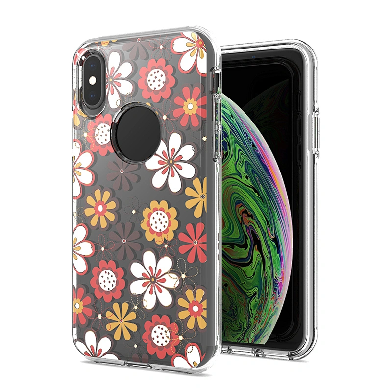 Best selling custom printing mobile accessories protection high clear phone bags for iPhone X XS