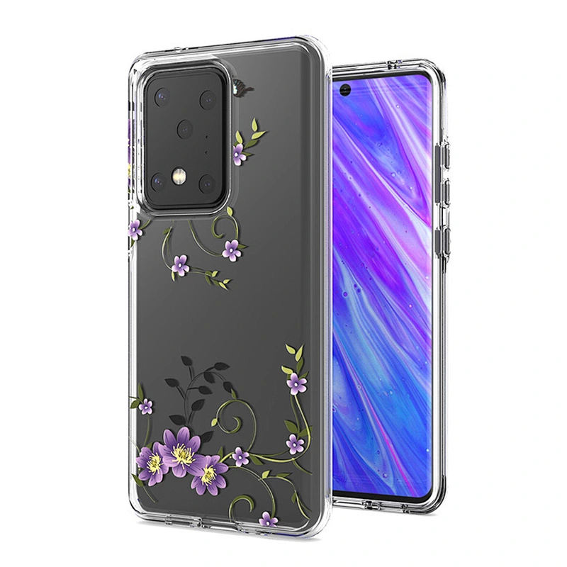 TPC PC Double Layer High Clear Phone Case Mobile Shell With Custom Image for Samsung S20 Plus Ultra