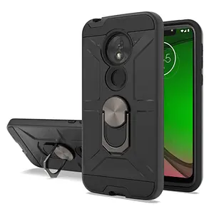 full protection cell phone case with ring Phone Case phone accessories for MOTO G7 play