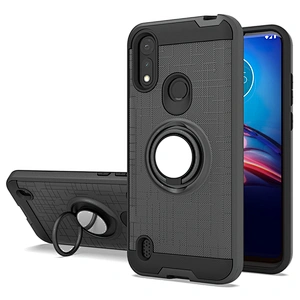 For Moto new models 360 ring mobile phones cases for Motorola E6 Play Plus E7 E6S