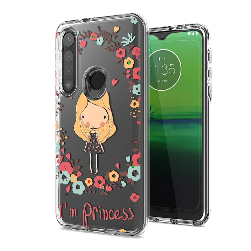 HD Transparent Personalized Picture Customised phone case For Motorola Moto G8 E7 G8 Power lite E6S