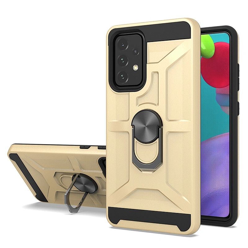 Luxury designed case  hybrid shock proof case back cover for Samsung A12 A02S A32 A52 A72 A10S A20S