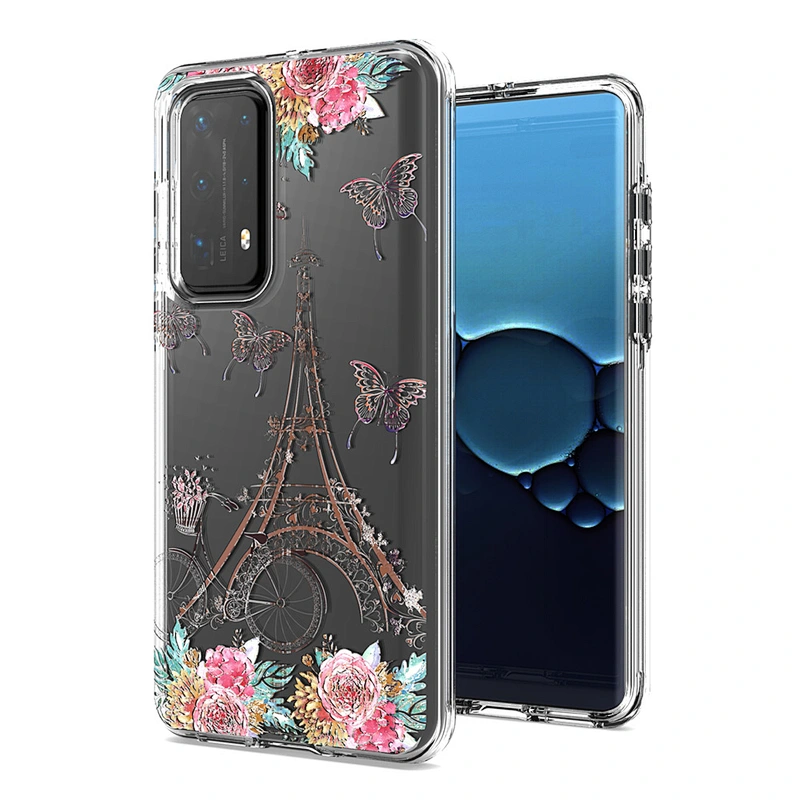 Free samples high clear OEM printed mobile accessories cell phone cases for Huawei P40 Lite
