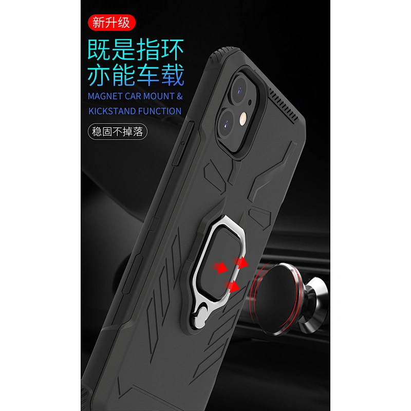 Latest Multiple colour Kickstand Ring Holder Phone Case For IPhone 11 12 6.1 pro max