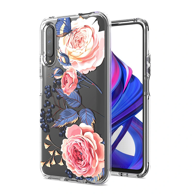 New! Transparent phone cases for Huawei high clear mobile covers with custom printed for Huawei 9X Pro