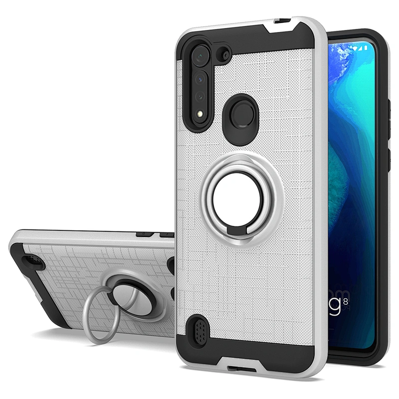 Mexico hot models anillo fundas de movil phone cases with 360 ring holder for Motorola G8 Power Lite