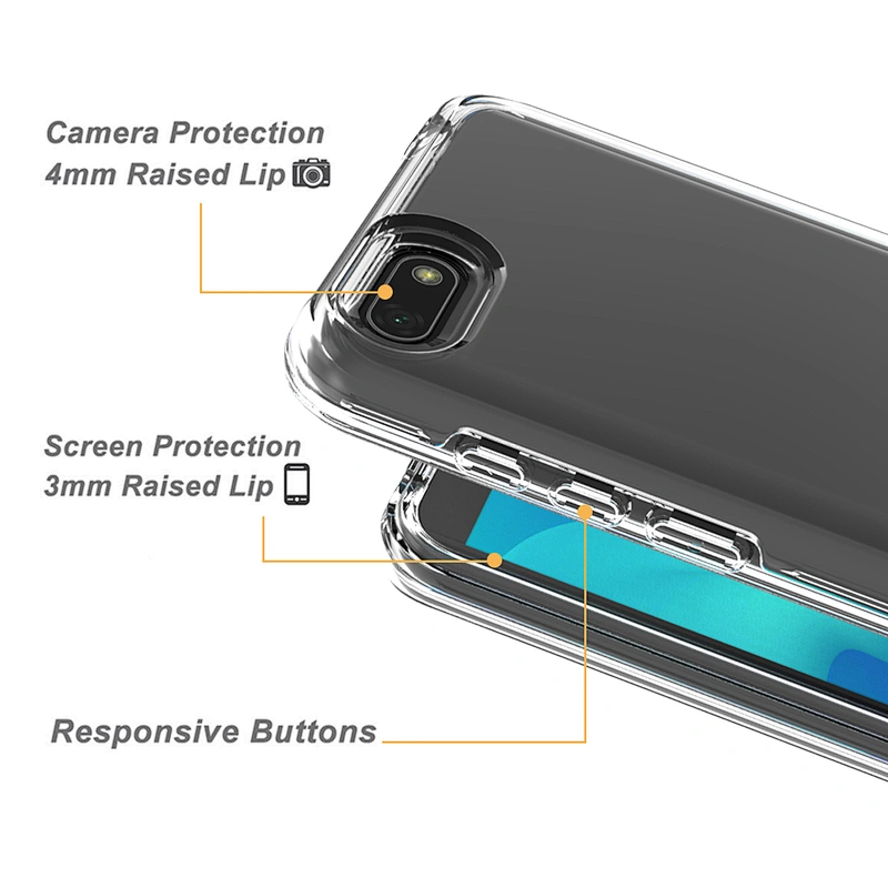 Shockproof Clear High Transparent Phone Cover For Huawei P40 Lite Y6P Y7P Y5P 2020