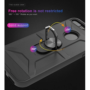 Fashionable matte finish mobile phone case covers with ring holder for iPhone 7 8 Plus 11 Pro Max