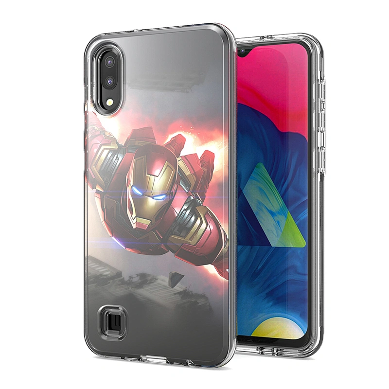 Transparent mobile phone parts for girls clear tpu custom phone cases for Samsung A10 M10 A01 A21
