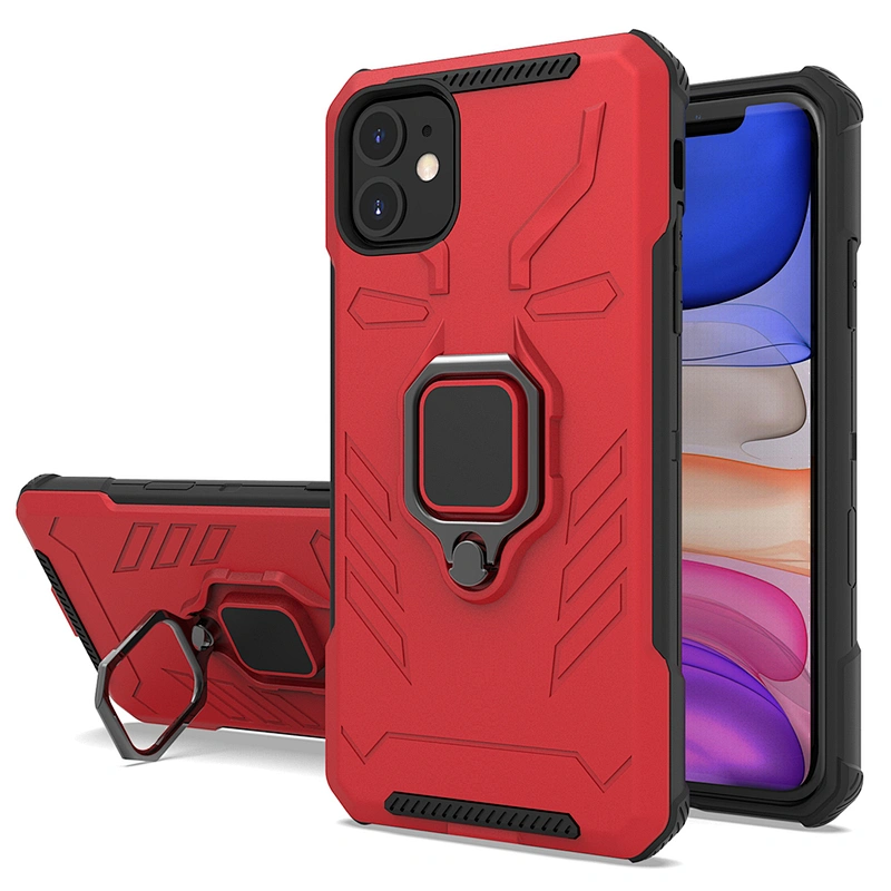New Trend Protection 360 Degree Ring Holder Kickstand Phone Covers For IPhone Xr Xs 11 Pro Max