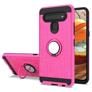 Shockproof cell phone cases with 360 rotating finger ring for Samsung Galaxy A71
