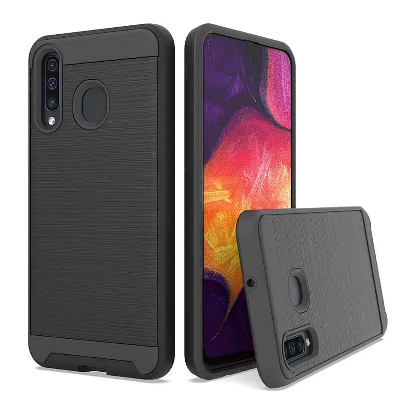 Best quality 2 in 1 case for Samsung A50 mobile covers with custom printing for Samsung A50S
