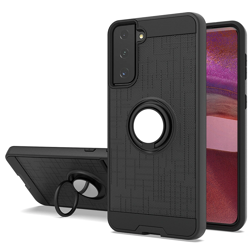 Protective shockproof phone cases cover with fashion ring for Samsung S20 FE S30 Plus Ultra