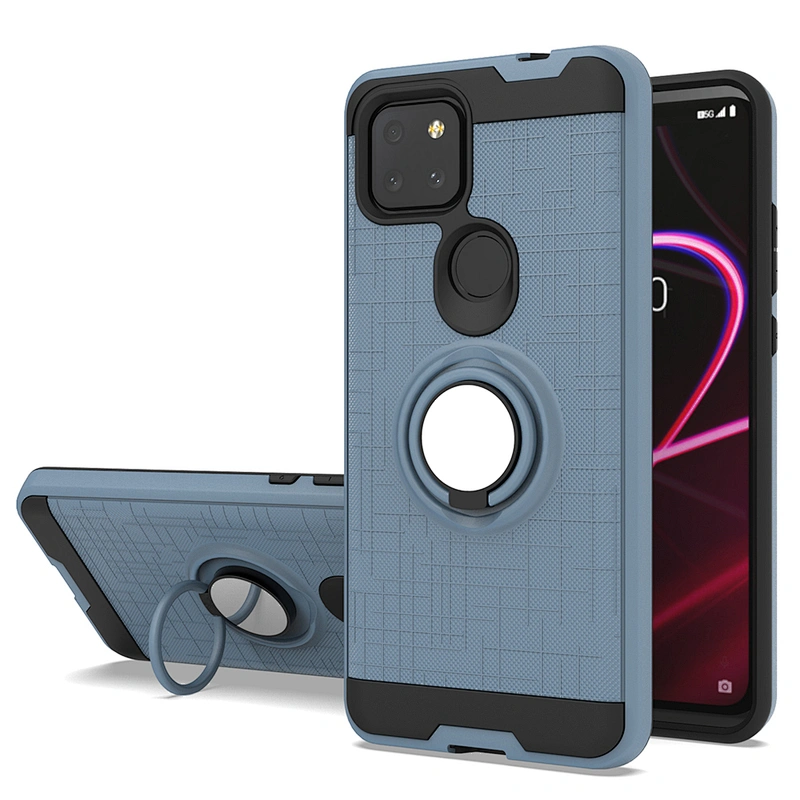 Supplier multi Colors Car Bracket With Ring Holder Kickstand Phone Cases For TCL revvl 4 Plus 5G