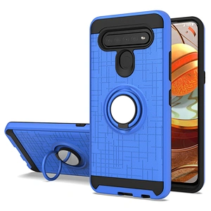 Shockproof cell phone cases with 360 rotating finger ring for Samsung Galaxy A71