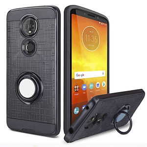 wholesale best selling ring cases kickstand case for Motorola MOTO E6 E6 PLAY E6 Plus phone case