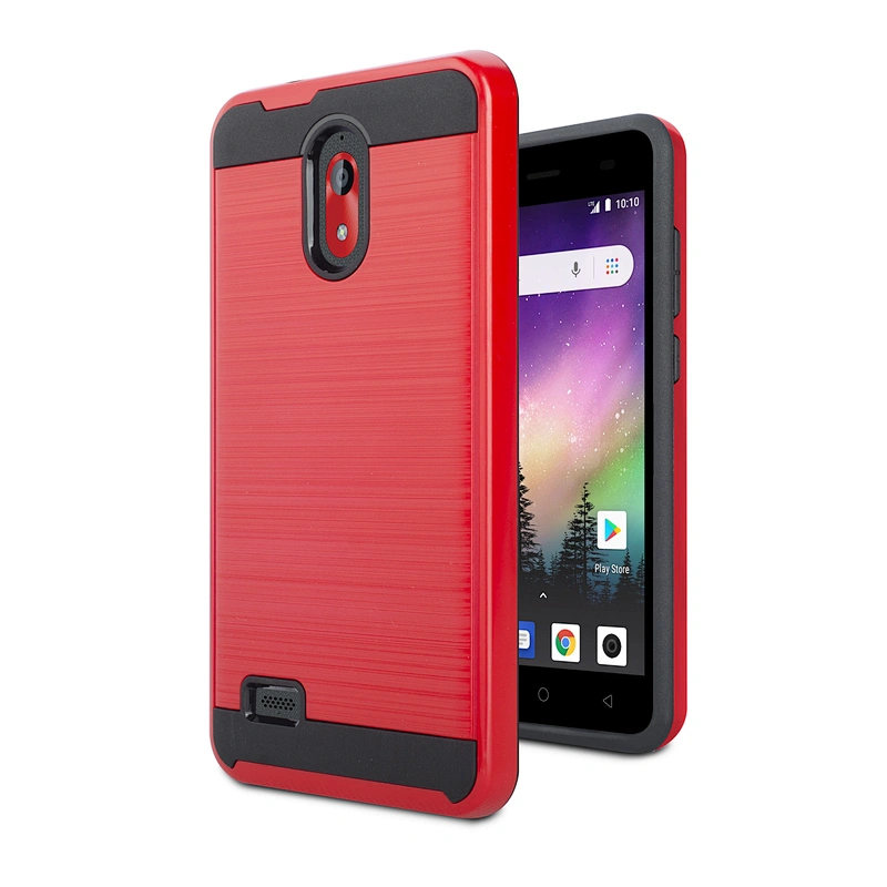 Custom design for Coolpad C3701A mobile case scratchproof phone cover with brushed image for Coolpad Revvl Plus