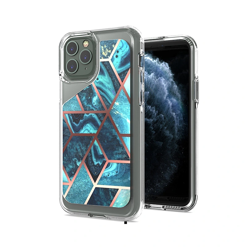 Hot Selling IMD Custom Printed Clear Cell Phone Case for Apple iPhone 7 8 9 SE 11 Pro Max