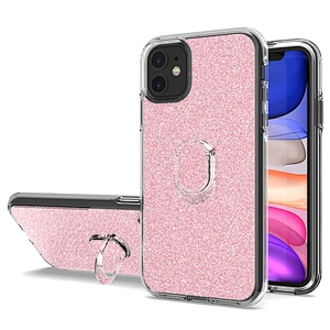 Personalised Bling with ring holder cell phone case For Huawei P40 Lite Y6P Y7P Y5P 2020