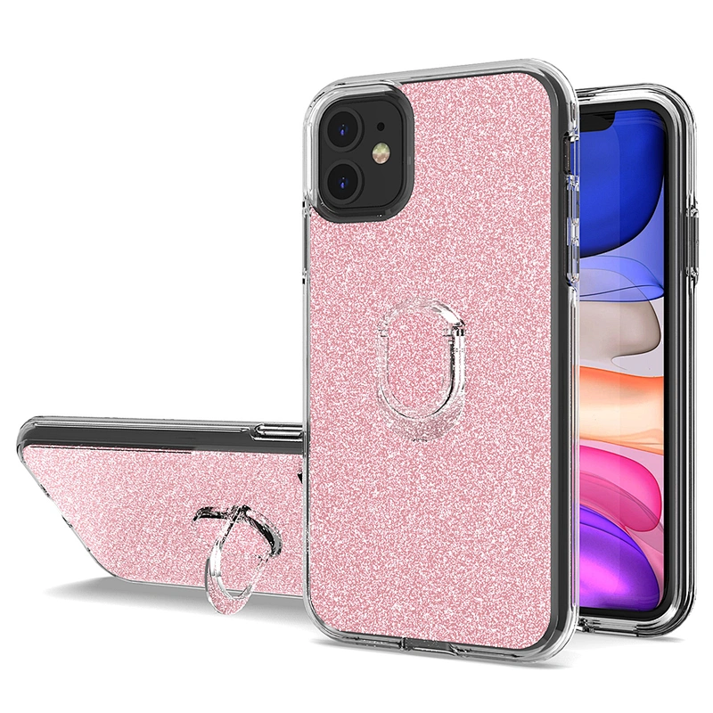 Personalised Bling with ring holder cell phone case For Huawei P40 Lite Y6P Y7P Y5P 2020
