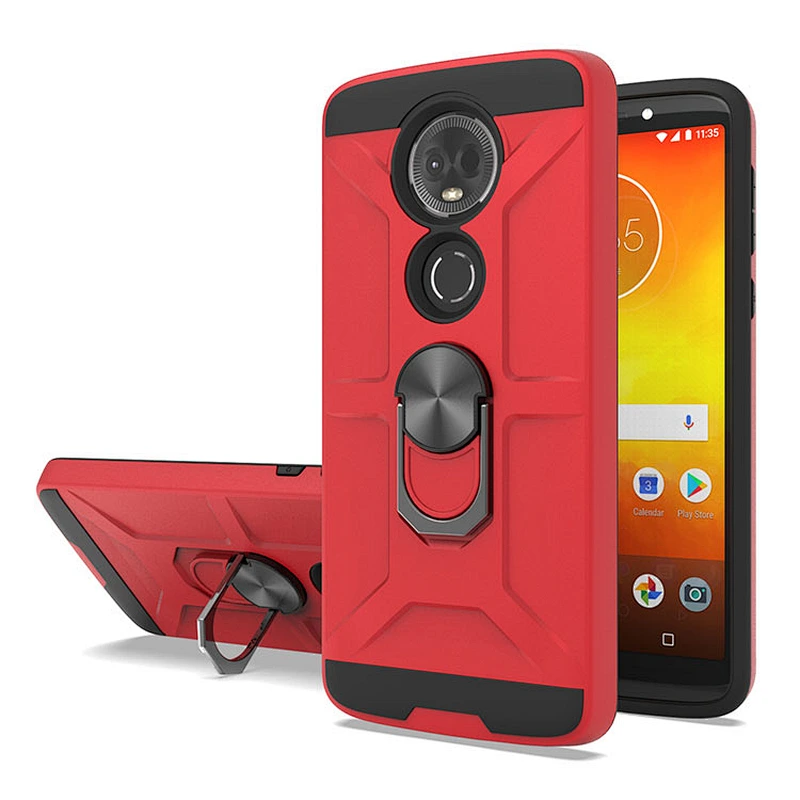 best selling latest design ring holder kickstand phone case for motorola moto E5 plus play cover