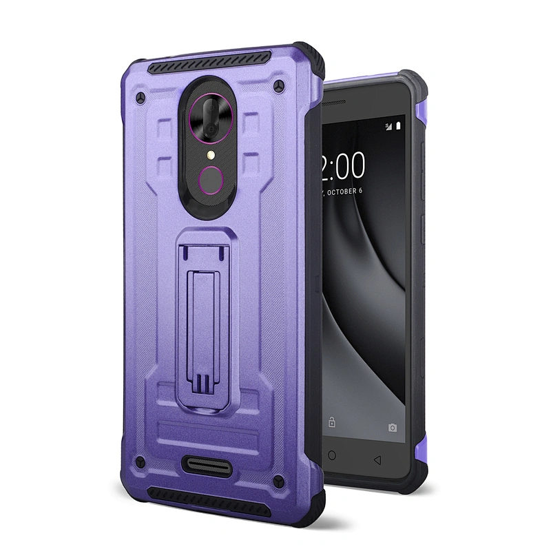 Golden supplier anti shock mobile phone cover with kickstand for Coolpad C3701A Revvl Plus