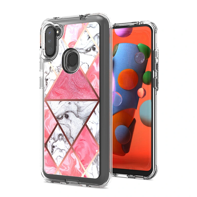 2021 Hot Design Luxury IMD Marble Mobile Case 3D Printed Phone Back Cover for Samsung A11 A12