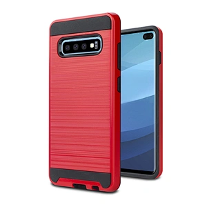 China wholesale cell phone accessories brushed metal case covers for Samsumg S10 5G