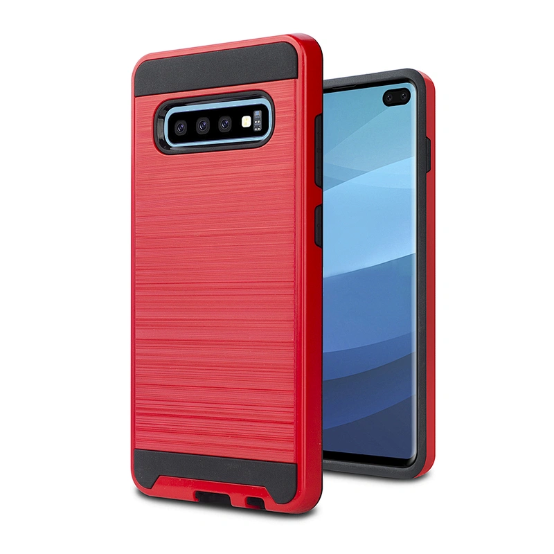 China wholesale cell phone accessories brushed metal case covers for Samsumg S10 5G