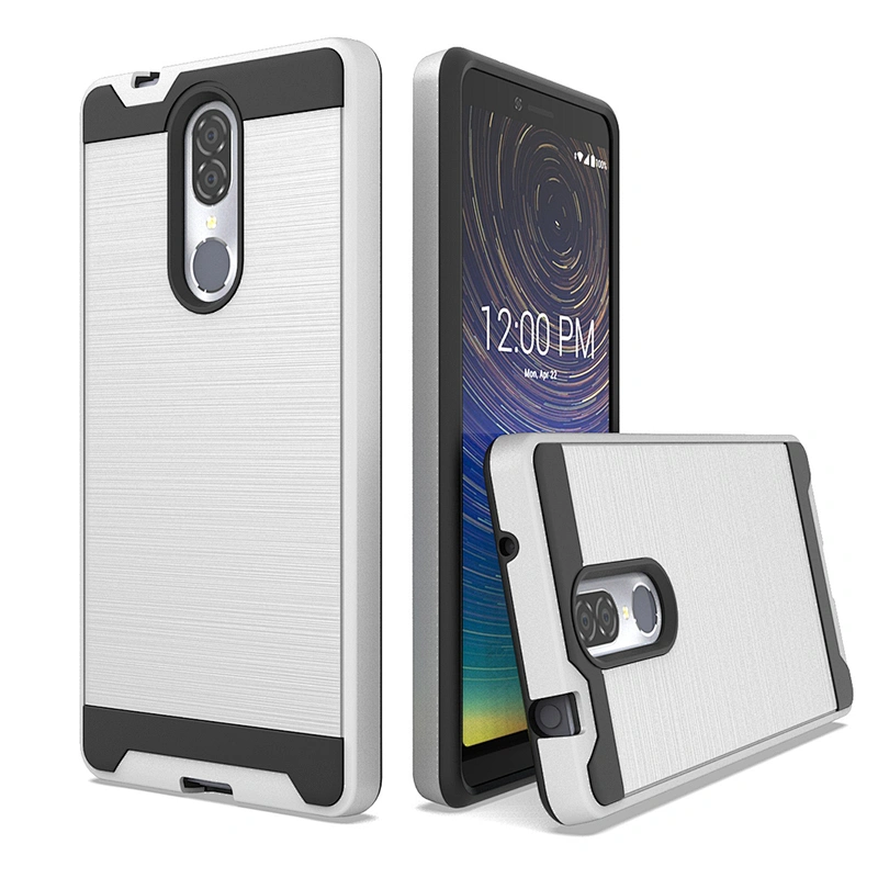 factory wholesale phone case shockproof brushed metal cover for Coolpad Legacy