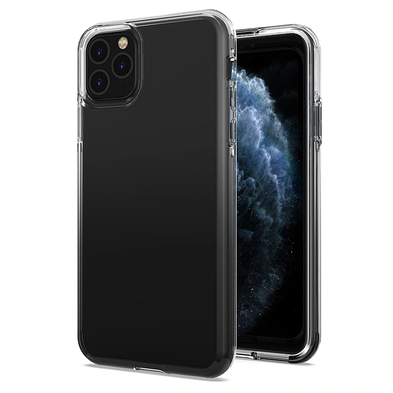 Ladies fashion gradient pc high clear tpu phone covers for Samsung A01 A11 A21 A71 A51