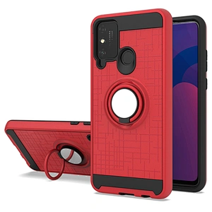 Two pieces Kickstand Rotation Ring Holder Phone Case For Huawei P40 Lite Y6P Y7P Y5P 2020