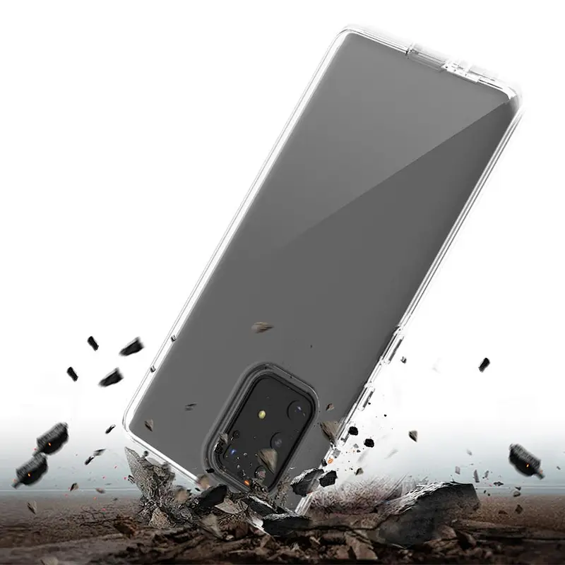 wholesale Hot selling Low MOQ clear phone case cover for Samsung A91 A81 A71 A51 A21 A01