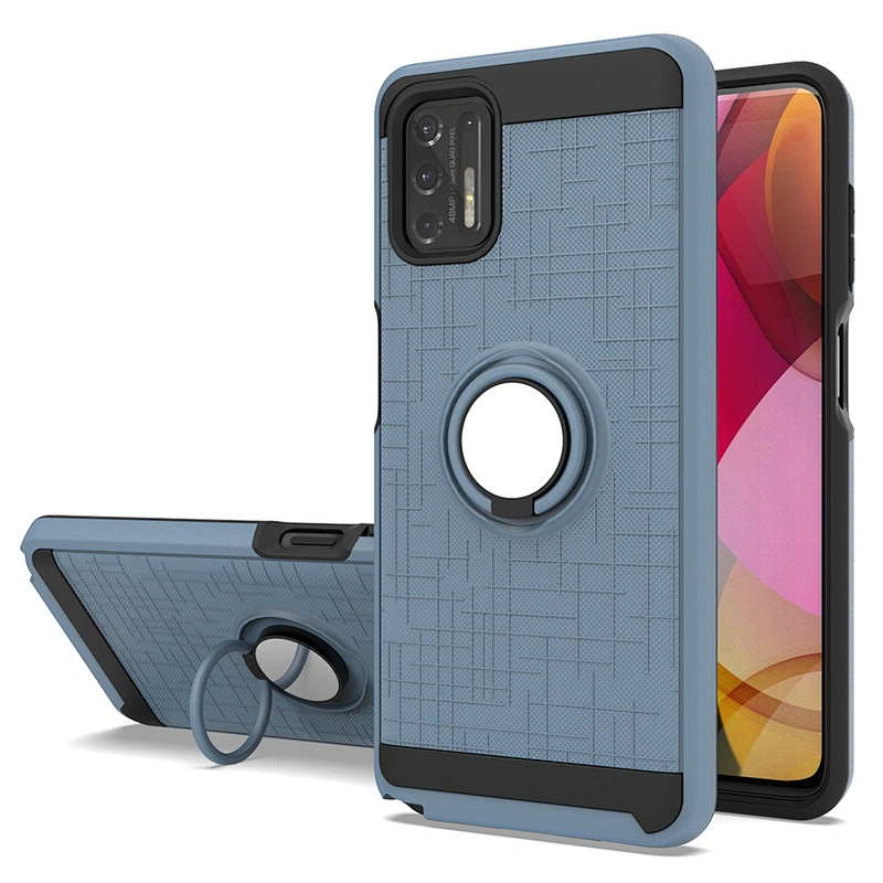 New arrival cell phone case cover with ring kickstand for Mototola G Play Power Stylus 2021