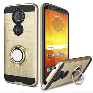 China phone accessories 360 degree full cover case  cellular phone accessory For MOTOE5 plus