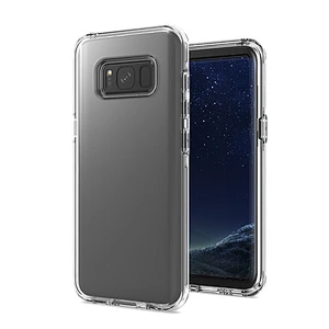 Transparent phone accessories for Samsung High Clear cell phone case with OEM Printed for Samsung S8