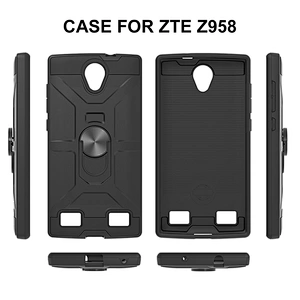 Metal Ring Stand Shockproof Phone Case Funda De Telefono Celular Movil For ZTE Z956 Z971 Z958