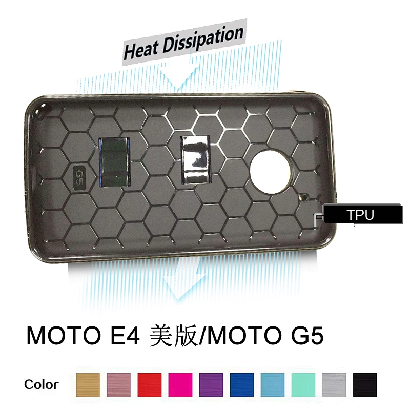 DIY factory price kickstand cell phone case for MOTO E4 plus case for MOTO E4 cover