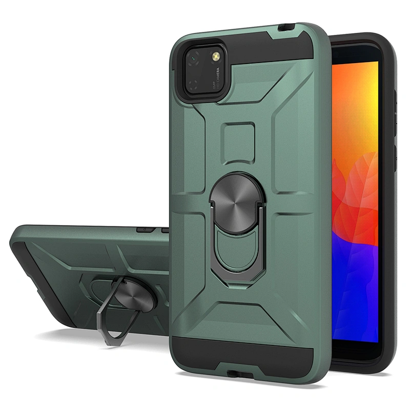 Shockproof 360 Degree Rotation Ring Holder Phone Case For Huawei P40 Lite Y6P Y7P Y5P 2020