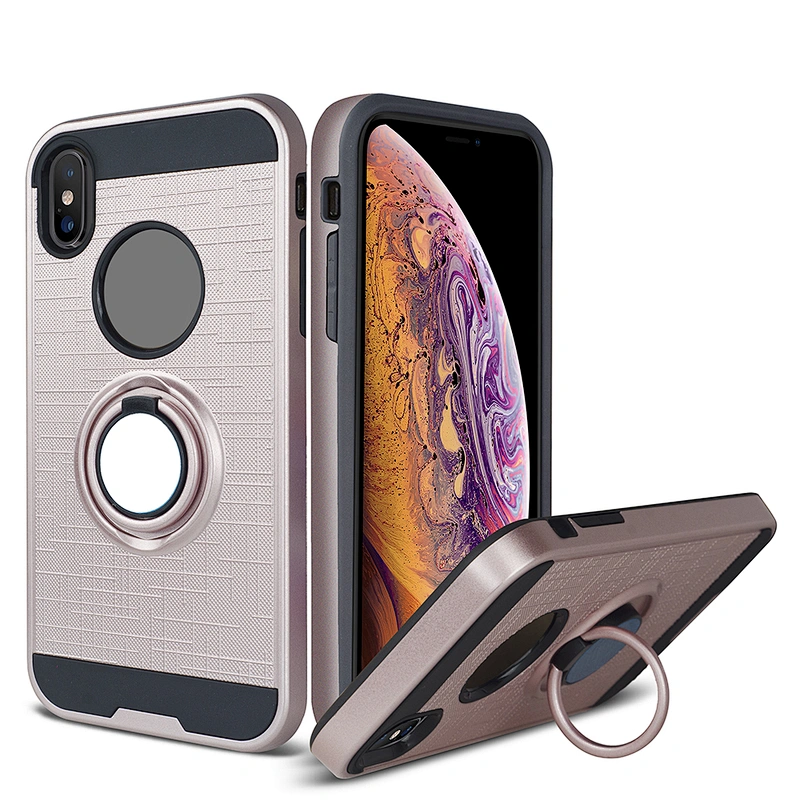 Protection 360 degree Rotation ring holder phone covers For IPhone 11 pro xr xs max 12