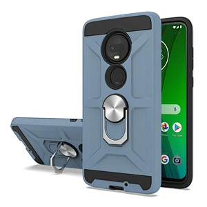 Anti-shock Built-in Metal ring bracket cellphone cases for Motorola E5 Plus G7 power G8 Power G Power 2020